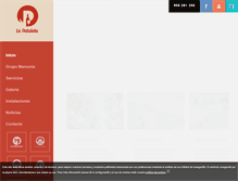 Tablet Screenshot of lapataleta.com